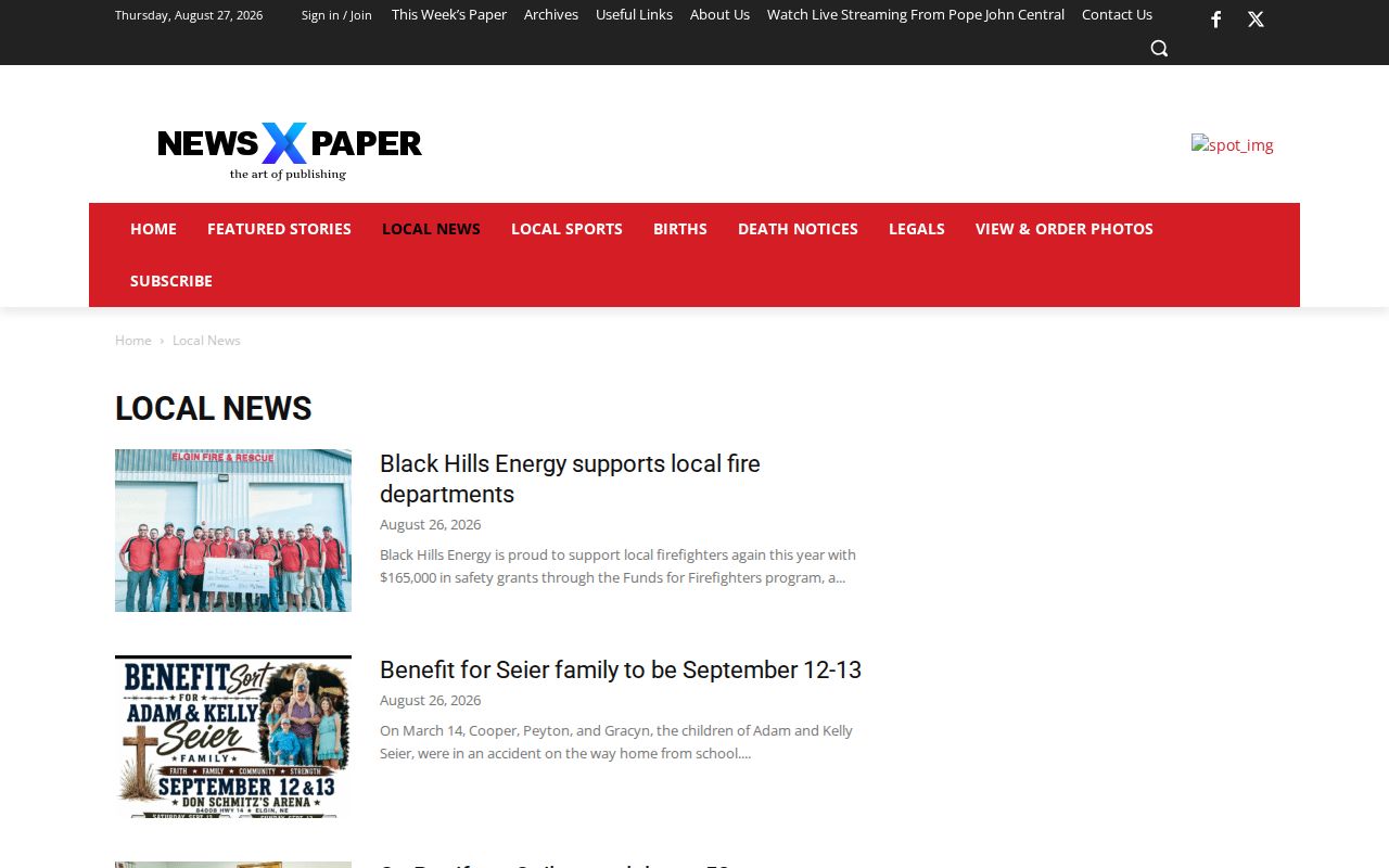 Antelope County Elgin booking record courthouse news leads