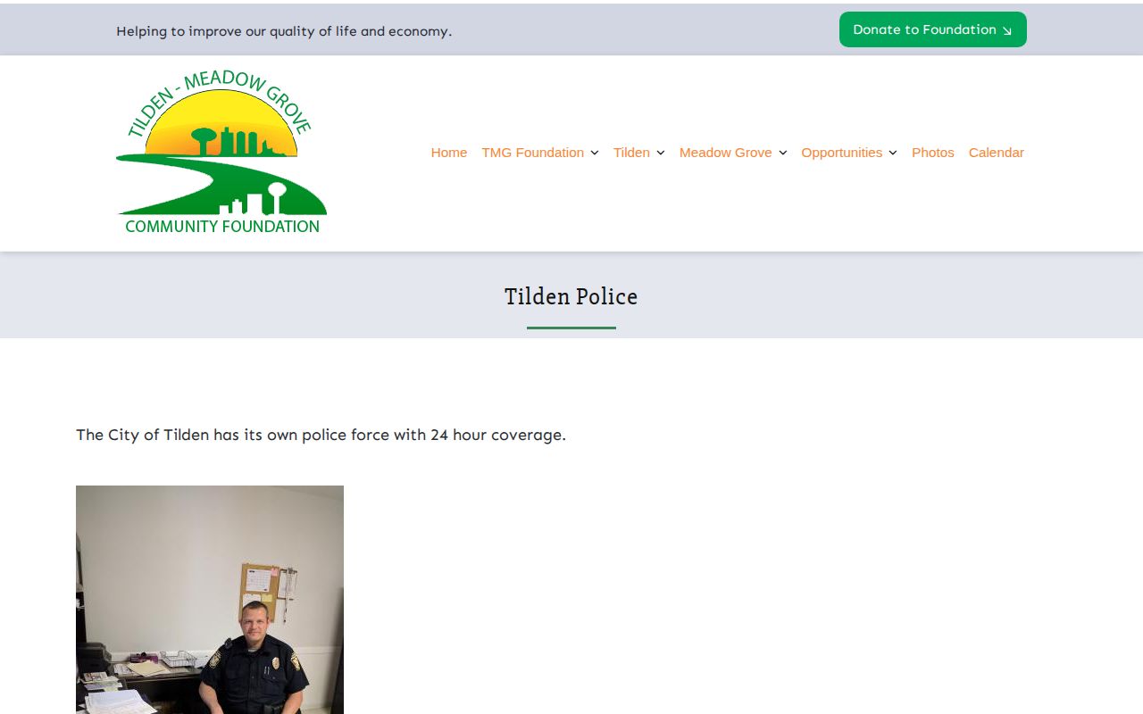 Antelope County Tilden police arrest record routing information